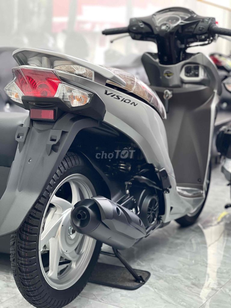 Honda Vision 2019 Bạc Porsche. Mua bán Xe máy tại Huyện Châu Thành Đồng Tháp được đăng bởi Gia Kiệt  hình 5