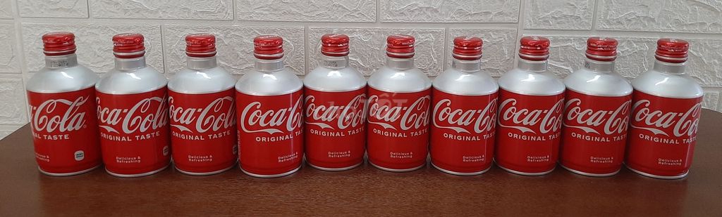 Thanh Lý 10 Vỏ Lon CoCa-CoLa; Hàng Nội Địa Nhật.