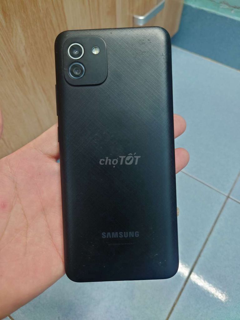 Samsung A03 Đen. Mua bán Điện thoại tại Thị xã Phú Mỹ Bà Rịa - Vũng Tàu được đăng bởi Nguyễn Vũ hình 1