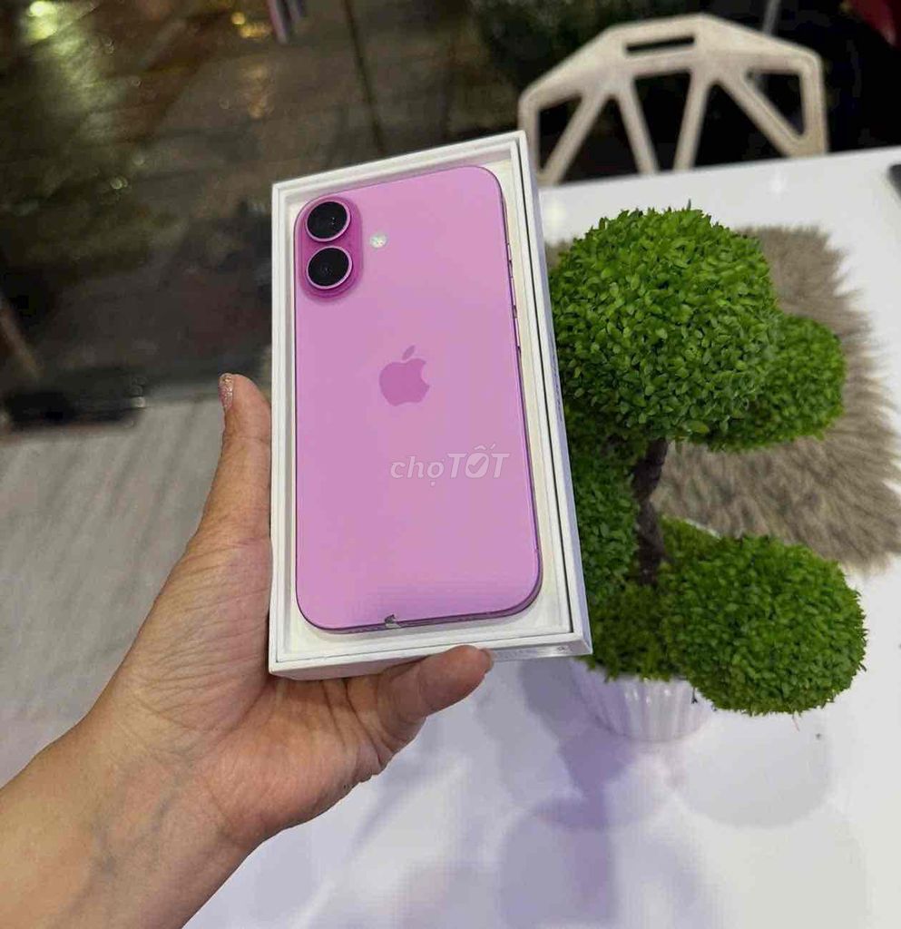 iphone 16plus 512gb hồng qtế mỹ pin92 zin áp suất. Mua bán Điện thoại tại Quận 3 Tp Hồ Chí Minh được đăng bởi Nam Á Mobile hình 1