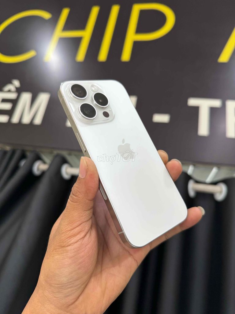 Apple iPhone 15 Pro 128GB Trắng 87%. Mua bán Điện thoại tại Thành phố Biên Hòa Đồng Nai được đăng bởi Lộc Nguyễn hình 1