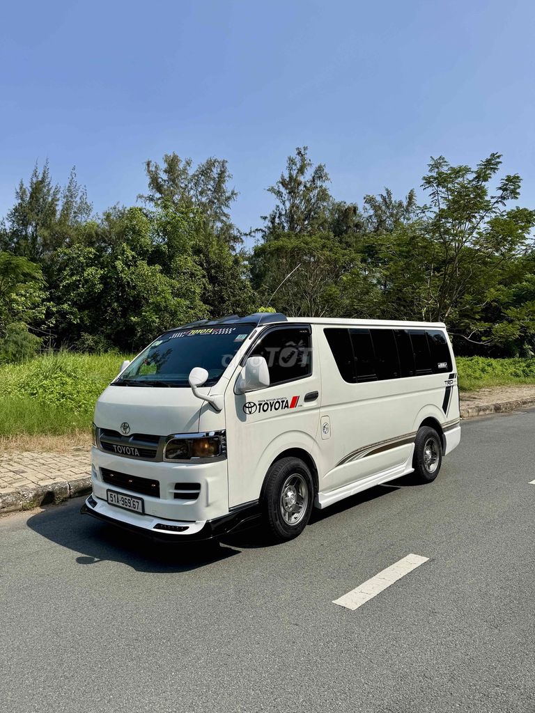 Toyota Hiace 2007 H200 Commuter 2.7 - 123456 km. Mua bán Ô tô tại Quận 7 Tp Hồ Chí Minh được đăng bởi Vũ Anh hình 5