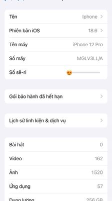 iPhone 12 Pro 256GB Quốc Tế Đã Sử Dụng
