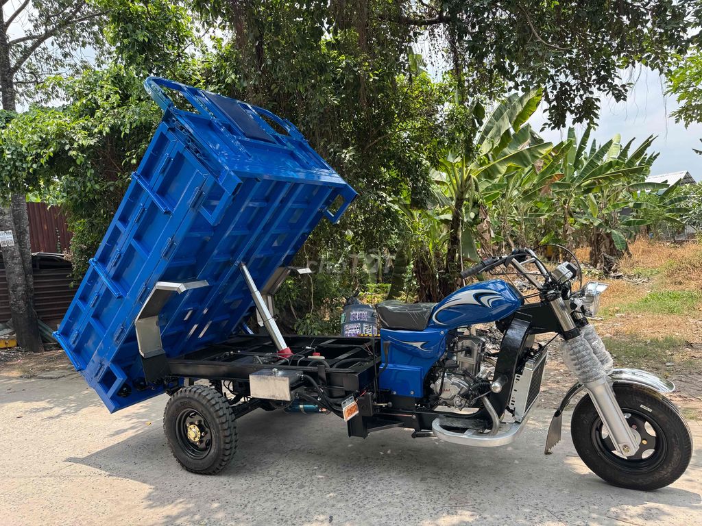 xe ba gác máy 200cc ben xe phú quý. Mua bán Phương tiện khác tại Thành phố Phan Thiết Bình Thuận được đăng bởi Sản Xuất Xe Ba Bánh Đại Thành hình 6