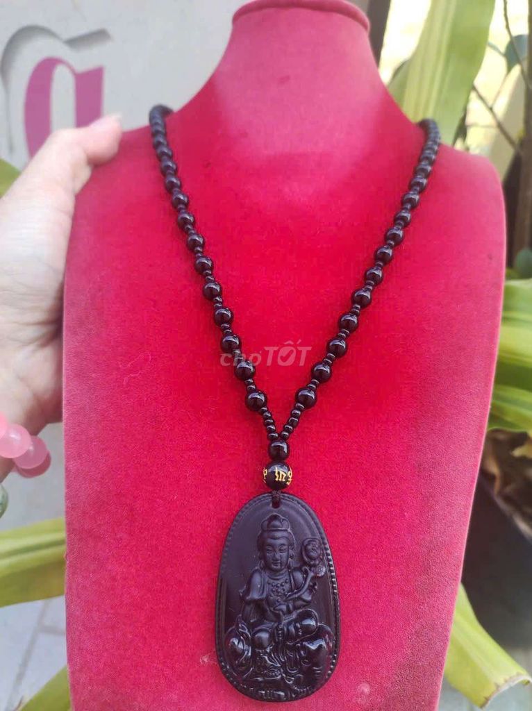 Dây chuyền đá tự nhiên Đen. Mua bán Phụ kiện thời trang khác tại Thành phố Thủ Dầu Một Bình Dương được đăng bởi huỳnh thanh hằng hình 1