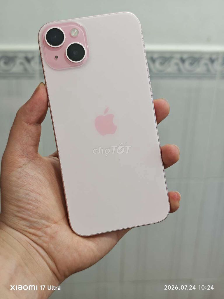 Apple iPhone 15 Plus 128GB Hồng. Mua bán Điện thoại tại Quận Gò Vấp Tp Hồ Chí Minh được đăng bởi TP Store Chuyên IPhone Samsung hình 1