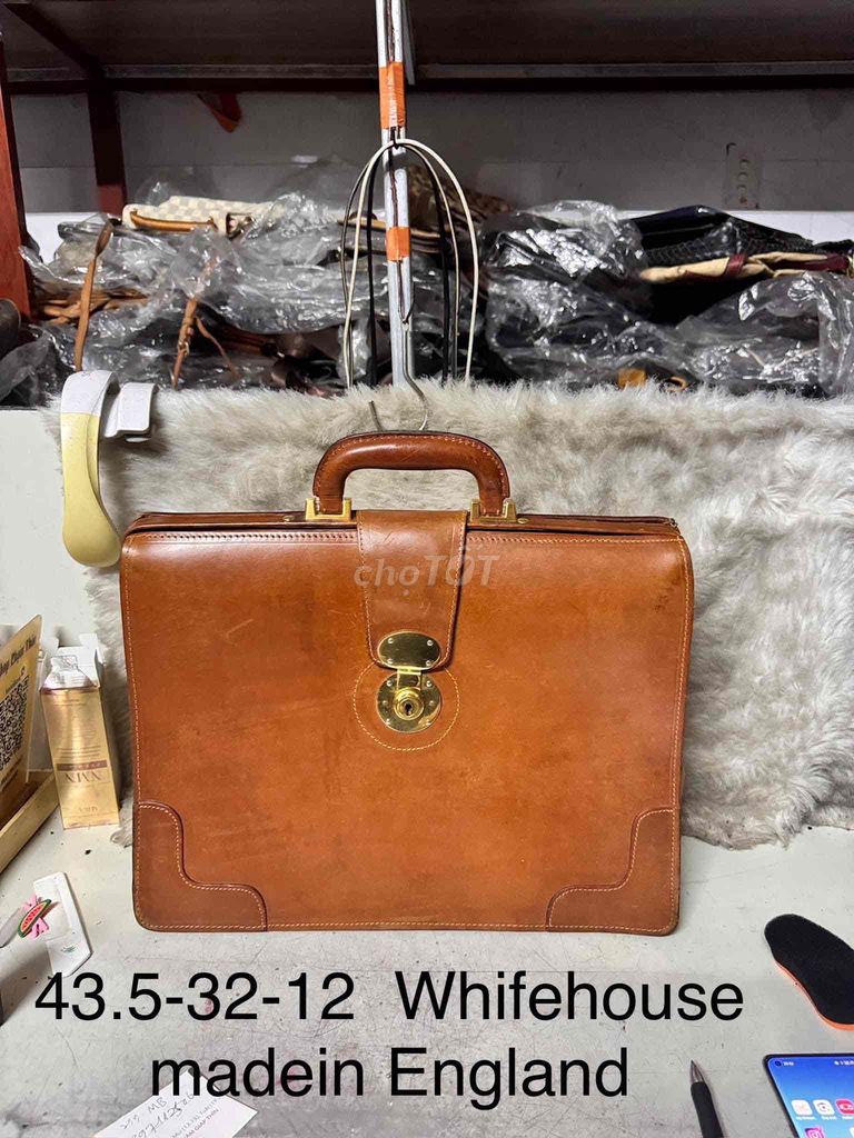 Cặp công sở WHITEHOUSE size 43.5x32x12 England