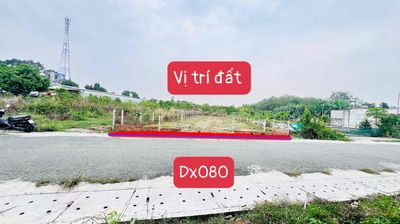 CHỦ BỂ NỢ CẦN BÁN GẤP ĐỂ TRẢ NỢ BÁN ĐẤT MẶT TIỀN ĐX 80 ĐỊNH HOÀ GẦN BỆ