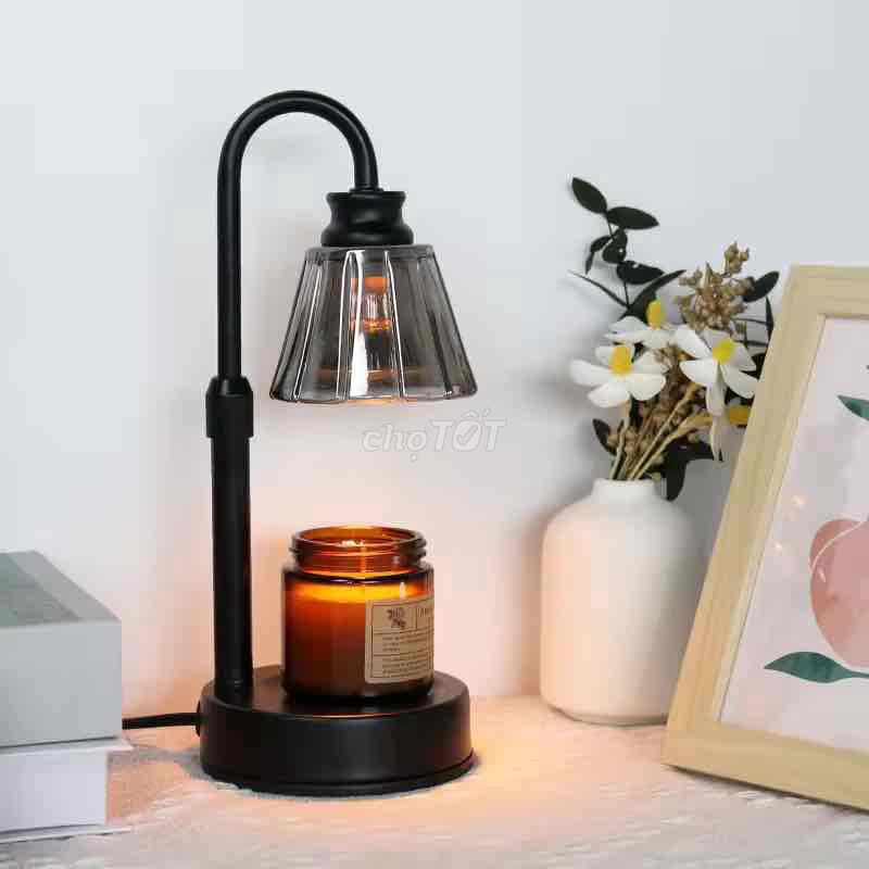 Đèn xông tinh dầu, Nến Thơm Sắt Kính Đen 50W. Mua bán Đèn tại Thành phố Long Khánh Đồng Nai được đăng bởi HEM STORE Một Chín Chín Năm hình 1