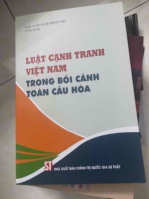 Luật Cạnh Tranh Việt Nam (Quách Minh Trí). Mua bán Sách tại Quận 7 Tp Hồ Chí Minh được đăng bởi Amy