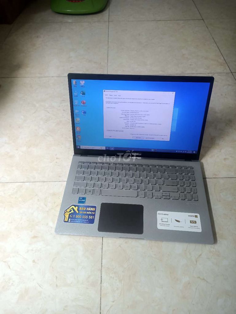 ASUS X515 CPU I5 1135G7 RAM 12GB SSD 512GB