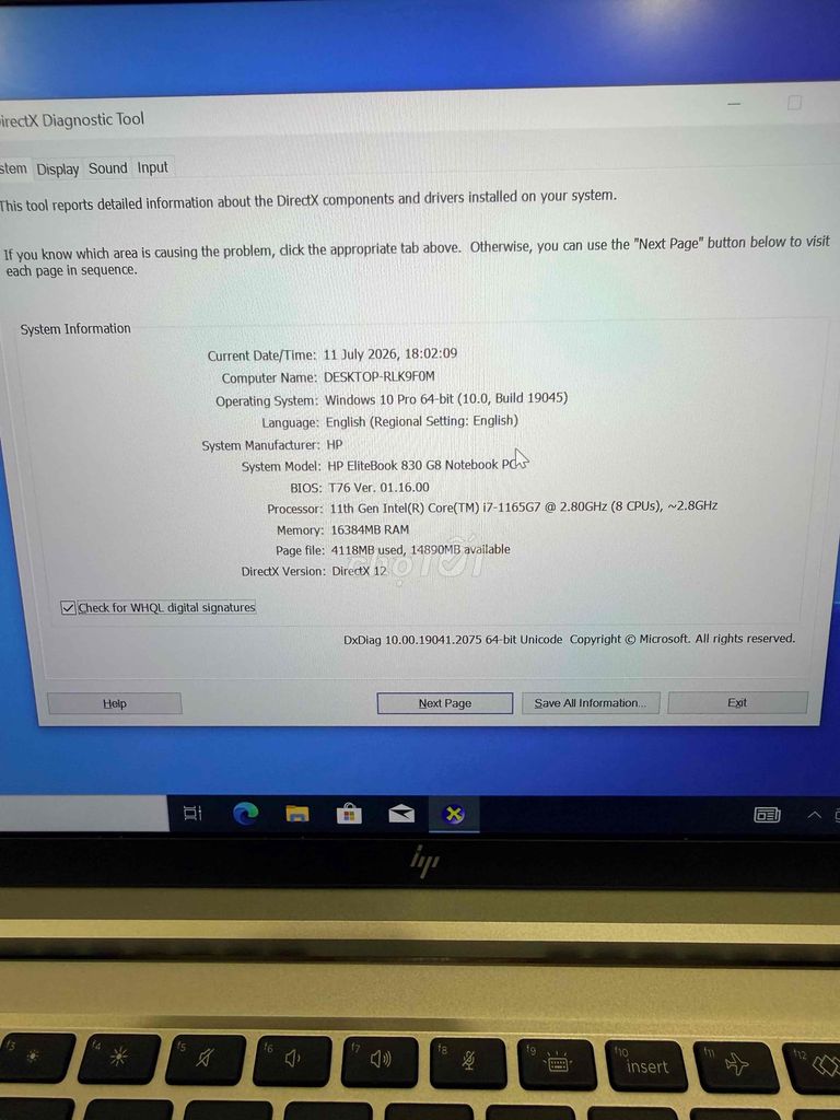 HP EliteBook 830 G8 i7-1165G7 16GB/512GB SSD. Mua bán Laptop tại Quận 1 Tp Hồ Chí Minh được đăng bởi Mr Bách  hình 1