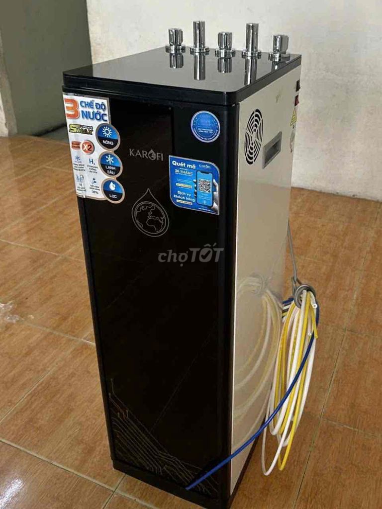 Máy lọc nước nóng lạnh Karofi D66 Đen. Mua bán Bếp, lò, đồ điện nhà bếp tại Thành phố Tân An Long An được đăng bởi phương ly hình 1