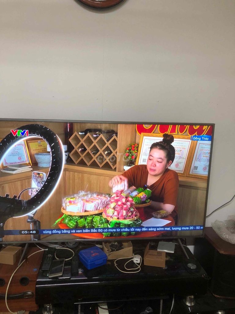 Tivi Samsung QLED 55 inch Như mới. Mua bán Tivi, Âm thanh tại Quận Thanh Khê Đà Nẵng được đăng bởi Hoàng trung thành hình 1