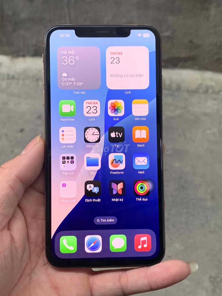 Apple iPhone Xs Max 256GB Vàng Đã sử dụng. Mua bán Điện thoại tại Thành phố Thủ Đức Tp Hồ Chí Minh được đăng bởi hoà hình 1