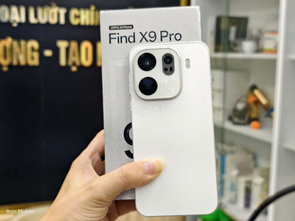 Oppo Find X9 Pro 16GB/512GB chính hãng đẹp keng. Mua bán Điện thoại tại Quận Hai Bà Trưng Hà Nội được đăng bởi Boss Mobile hình 1
