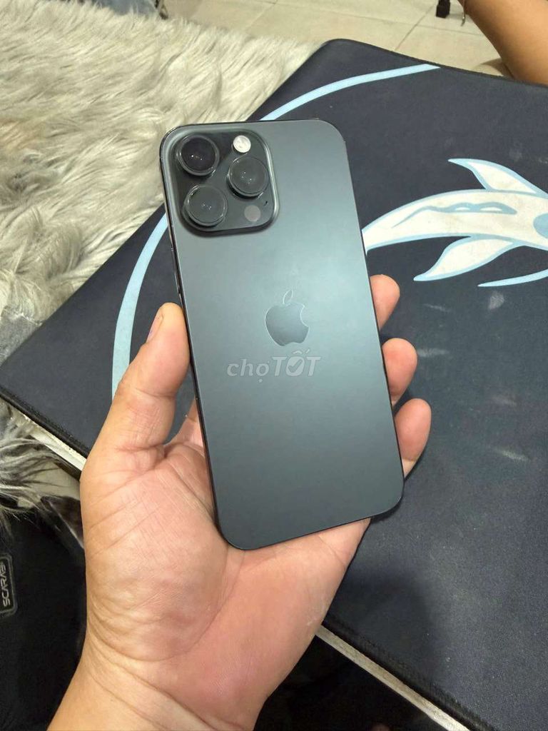 Apple iPhone 16 Pro Max 256GB Đen Mỹ 91%. Mua bán Điện thoại tại Quận Bình Thạnh Tp Hồ Chí Minh được đăng bởi Hoàng Giang hình 1