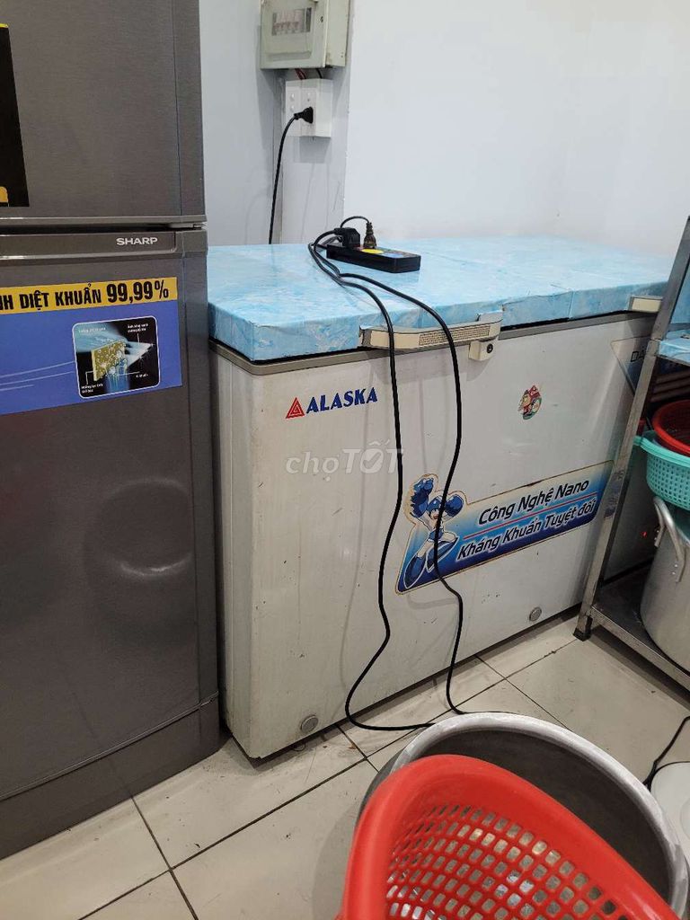 Tủ đông Alaska 2 ngăn Trắng. Mua bán Tủ lạnh tại Thành phố Thuận An Bình Dương được đăng bởi cường gỗ hình 1