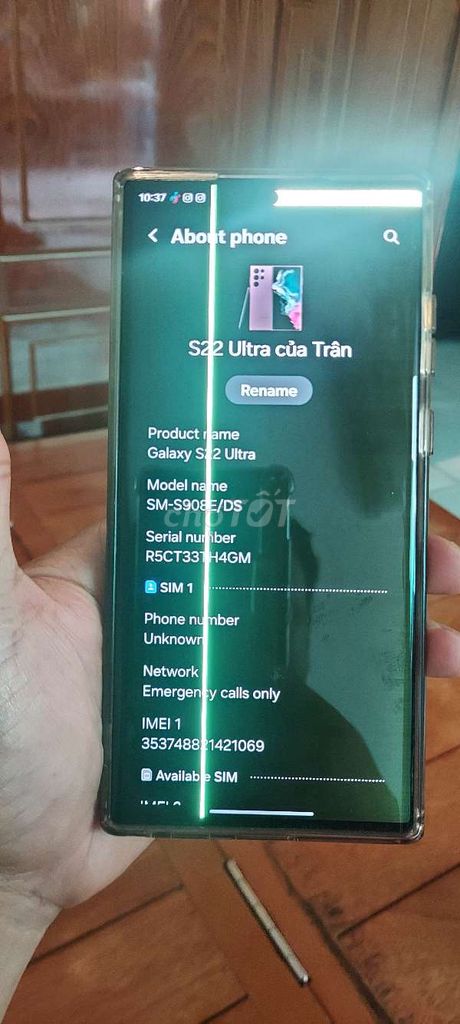 bán s22 ultra. Mua bán Điện thoại tại Quận 6 Tp Hồ Chí Minh được đăng bởi tony nguyễn hình 1