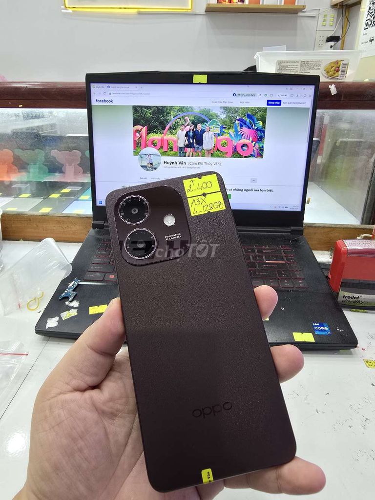Oppo A3X 128GB . Mua bán Điện thoại tại Thành phố Long Xuyên An Giang được đăng bởi Facebook Cầm Đồ Thúy Vân hình 1