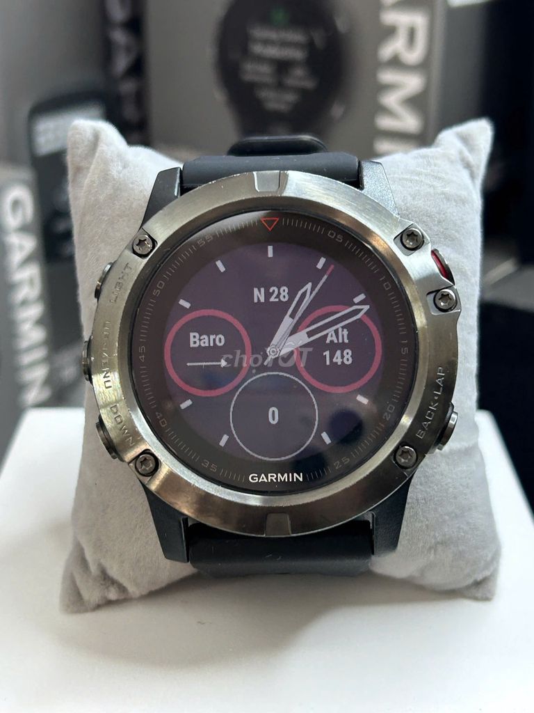 Garmin Fenix 5X Đen Thép không gỉ. Mua bán Thiết bị đeo thông minh tại Quận Nam Từ Liêm Hà Nội được đăng bởi Cường Garmin  hình 1