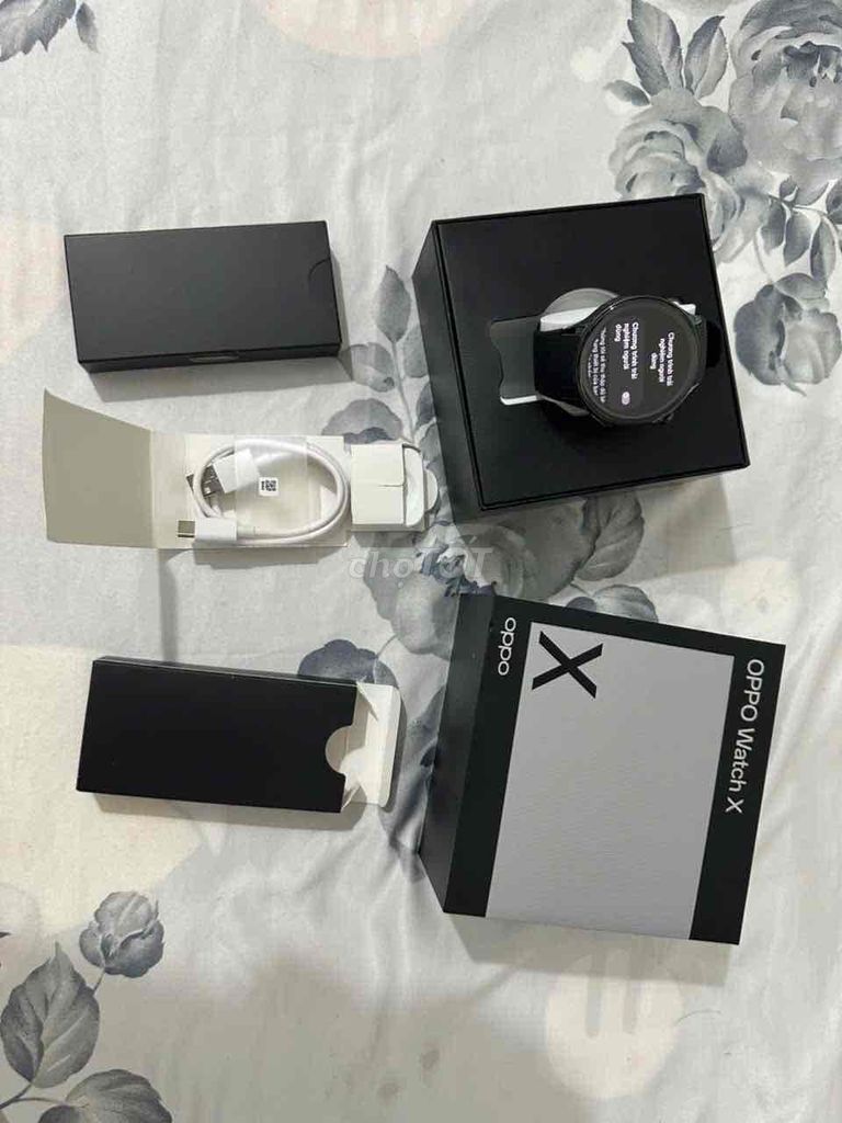 Oppo Watch X Đen Like New. Mua bán Thiết bị đeo thông minh tại Huyện Quế Võ Bắc Ninh được đăng bởi Nguyễn Thế Bình hình 1