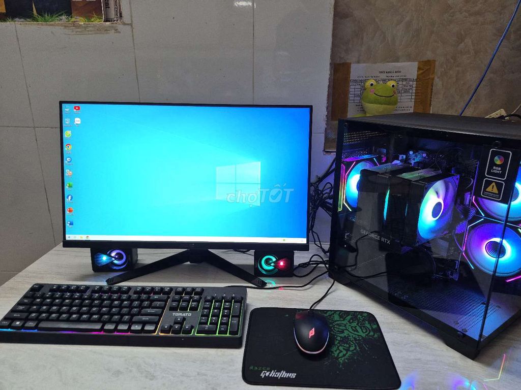 Trọn bộ  i5-12400F RTX 4060, LCD TUF 200Hz bh 2028. Mua bán Máy tính để bàn tại Huyện Nhơn Trạch Đồng Nai được đăng bởi Vi Tính Quốc Đạt  hình 1