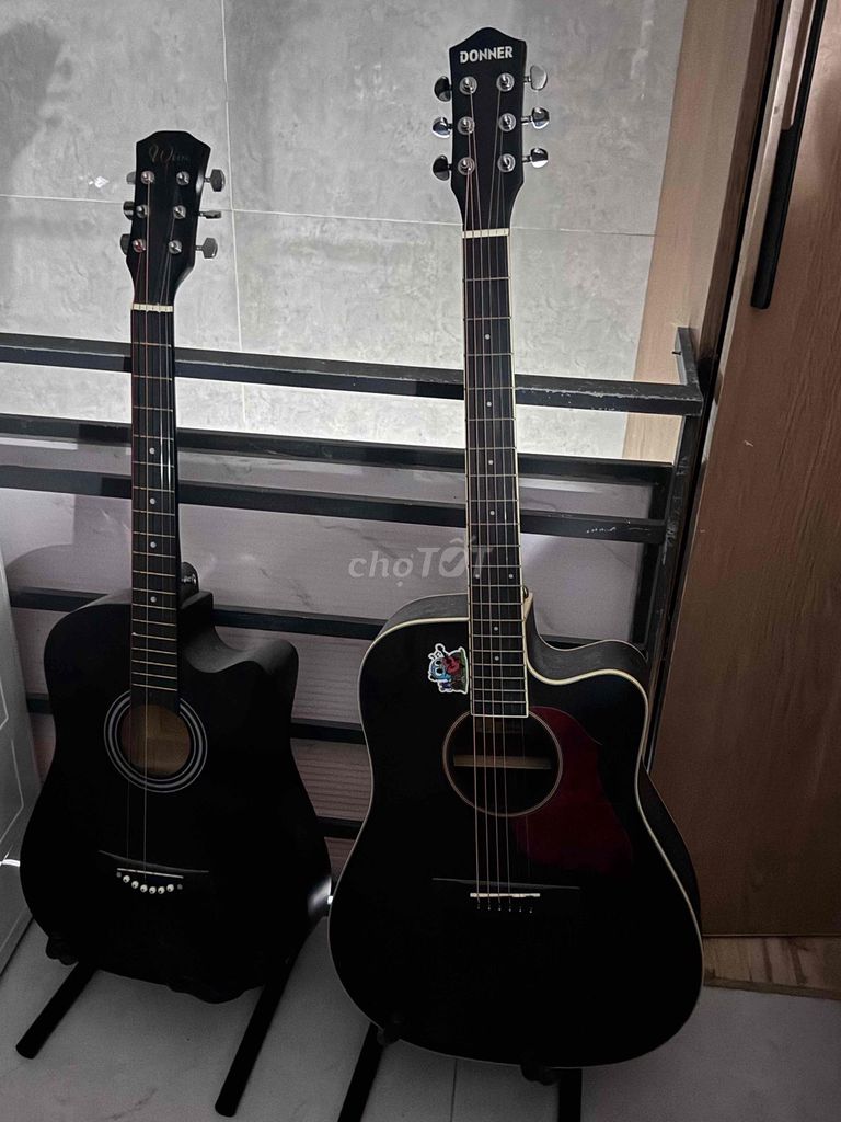 Đàn guitar Donner Đen. Mua bán Nhạc cụ tại Quận Bình Thuỷ Cần Thơ được đăng bởi Tobivps hình 1