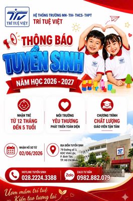 TRƯỜNG TRÍ TUỆ VIỆT logo