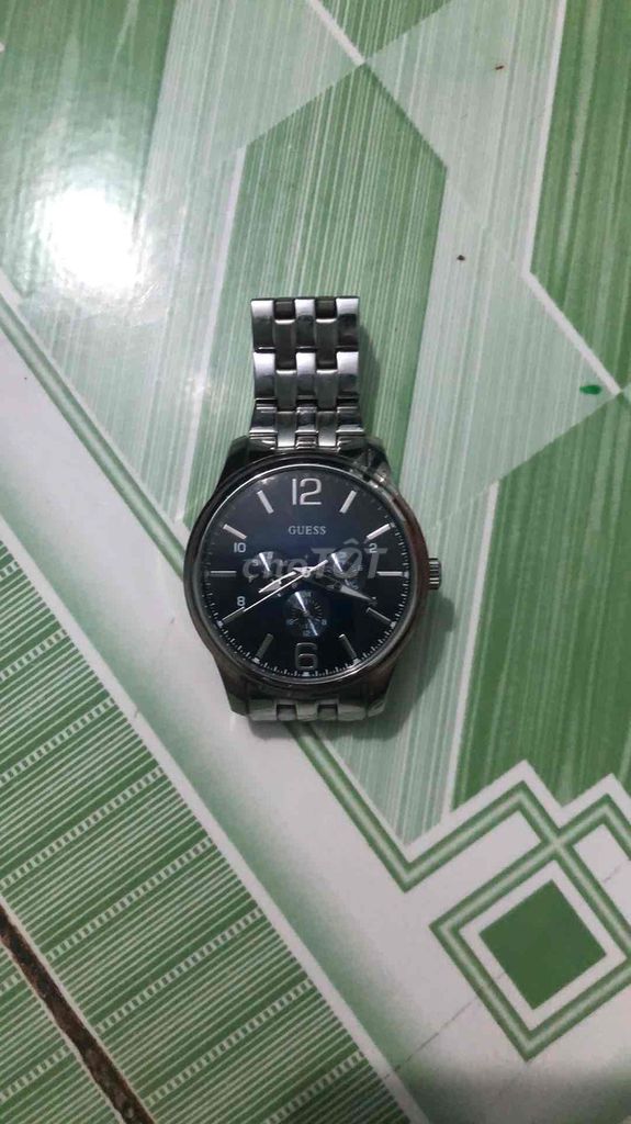 Đồng hồ Guess Nam Kim loại Bạc. Mua bán Đồng hồ tại Thành phố Đồng Xoài Bình Phước được đăng bởi Chu Đức Vũ Hoàngg hình 1