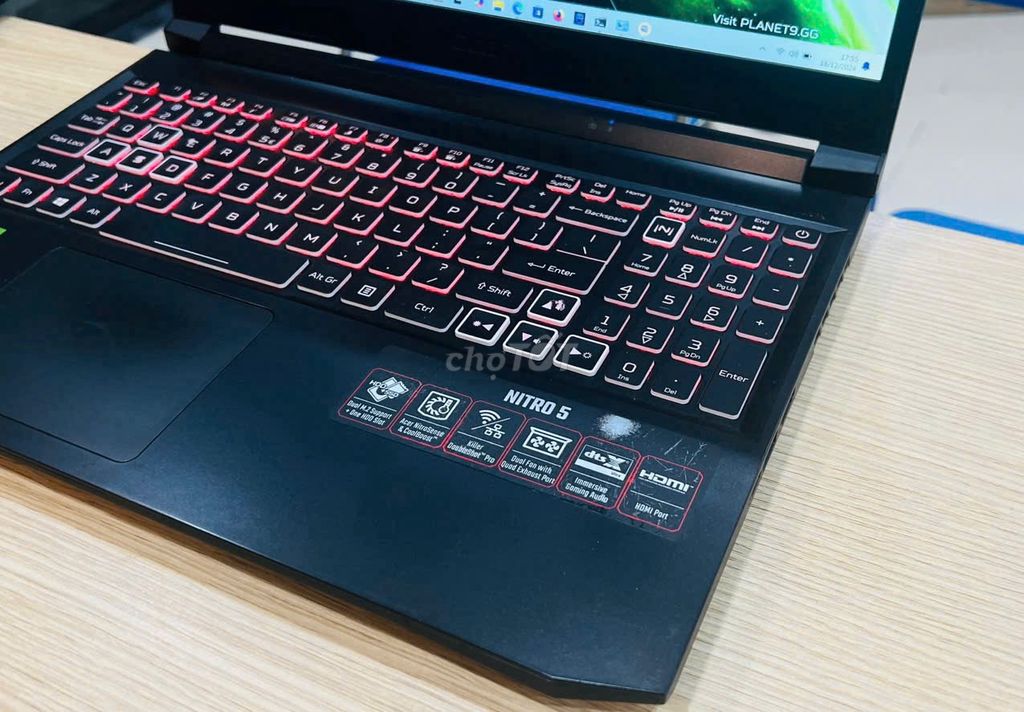 Em bán Acer Nitro 5 AN515 core i5/16/512 RTX 3060