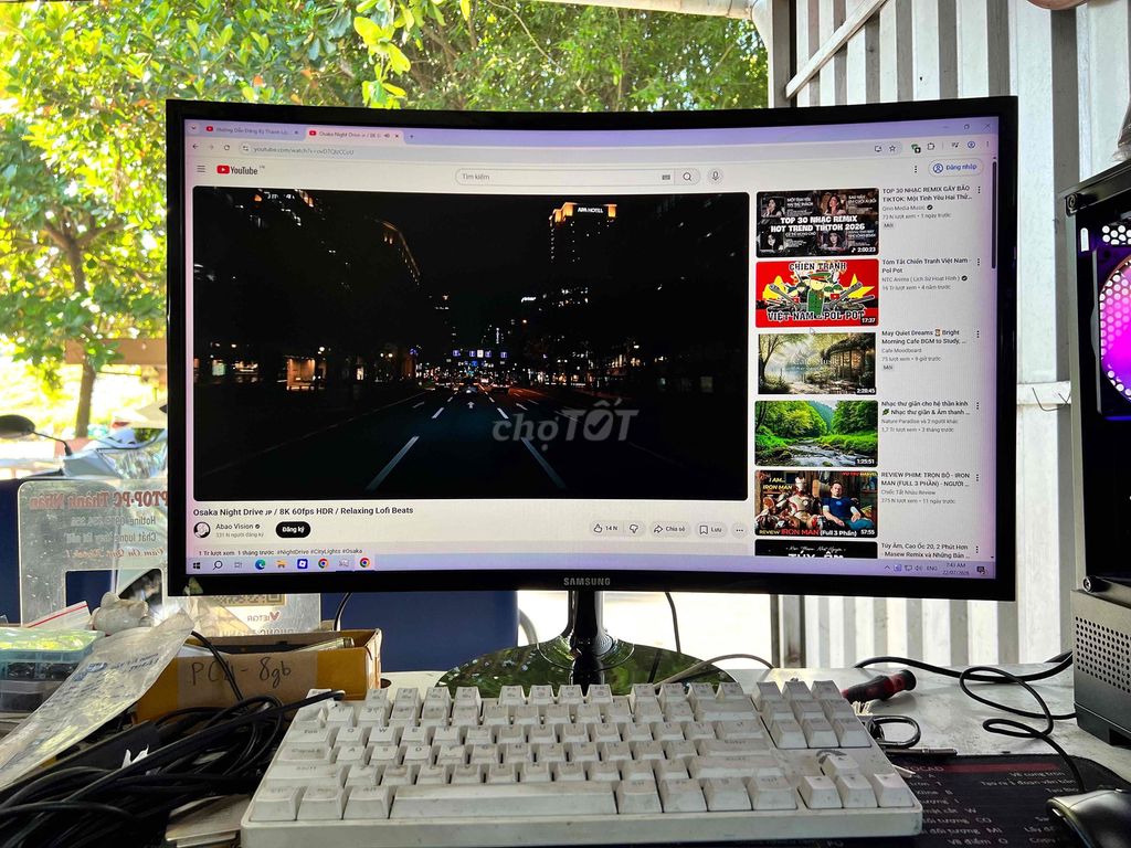 Samsung Màn hình cong 27 inch FHD - 60Hz. Mua bán Phụ kiện (Màn hình, Chuột...) tại Quận Cái Răng Cần Thơ được đăng bởi LAPTOP PC Thành Nhân hình 1