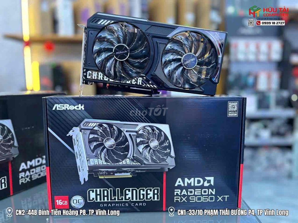 VGA RX9060xt mới vừa ra mắt hiệu năng hơn cả 5060. Mua bán Linh kiện (RAM, Card...) tại Thành phố Vĩnh Long Vĩnh Long được đăng bởi Hữu Tài Computer hình 4