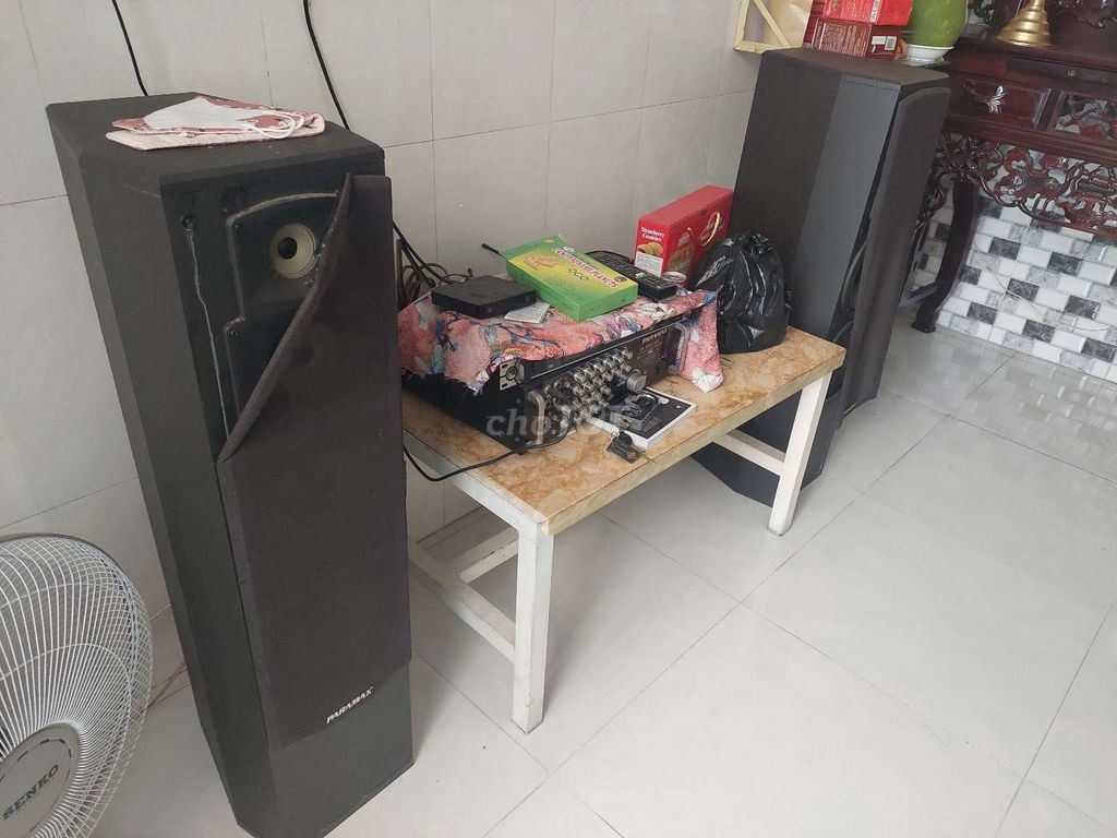 Bộ loa amly paramax và bộ mic Shure UGX 20 ii. Mua bán Tivi, Âm thanh tại Quận 7 Tp Hồ Chí Minh được đăng bởi Mua và Bán Vui Vẻ hình 1