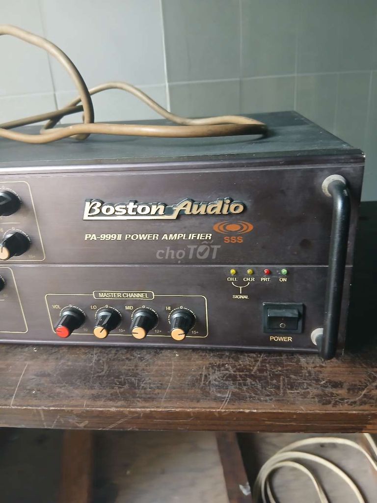 Amply Boston Audio PA-999II Đen. Mua bán Tivi, Âm thanh tại Thị xã Phú Mỹ Bà Rịa - Vũng Tàu được đăng bởi phú  hình 1