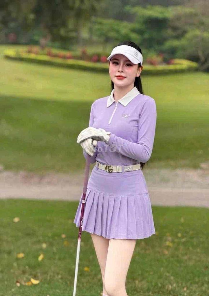 Bộ đồ golf nữ thun lạnh dài tay. Mua bán Đồ thể thao, Dã ngoại tại Huyện Đông Anh Hà Nội được đăng bởi golf nhập khẩu AZ hình 1