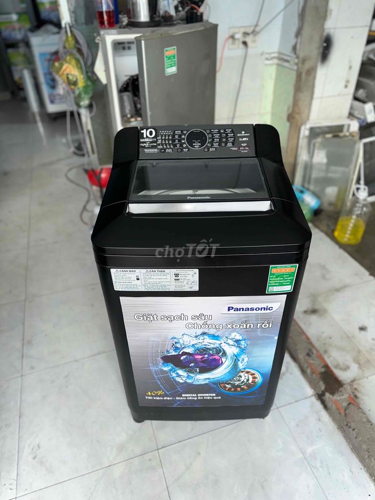 panasonic 9kg giặt vắt êm bh3tháng bao ship lắp