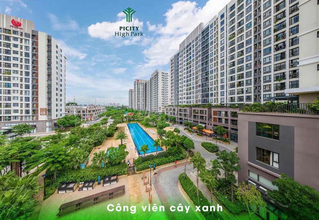 Căn hộ sân vườn hiếm hoi tại Picity Quận 12 view hồ bơi