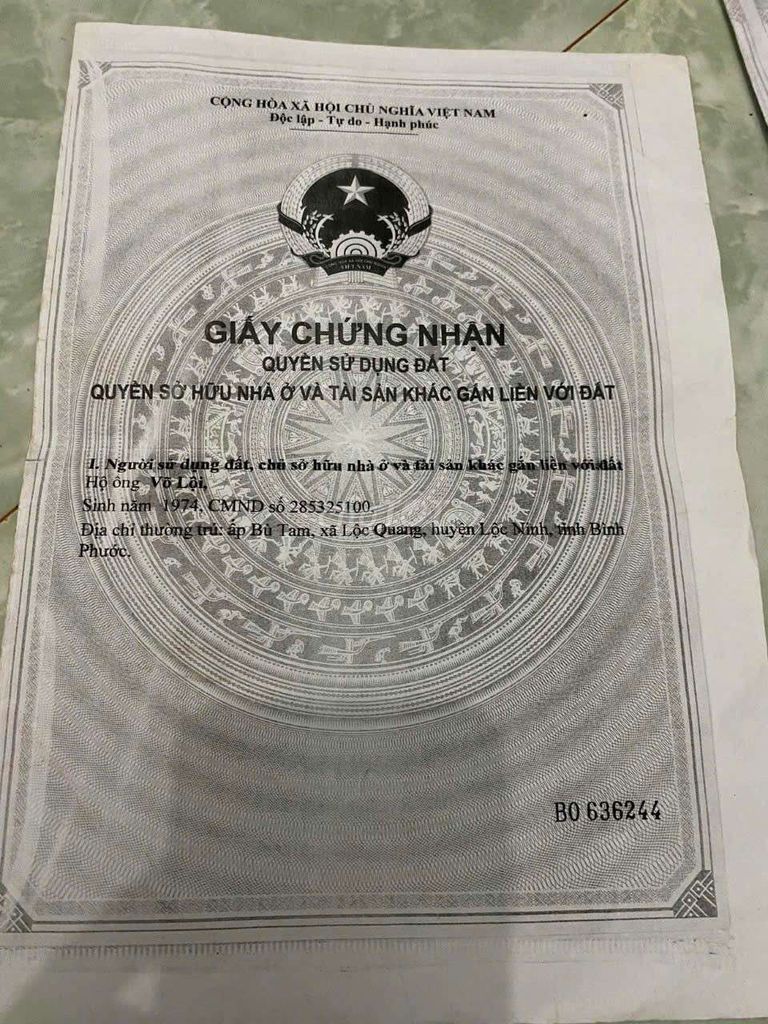 Cần bán. Mua bán Nhà ở tại Huyện Lộc Ninh Bình Phước được đăng bởi Nguyễn Thị Hồng vững hình 5