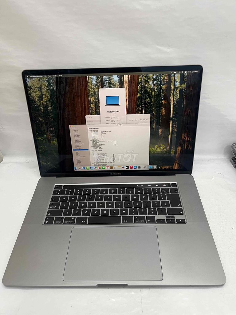 MacBook Pro 2019 16 inch i7 Ram 16GB Ssd 512GB. Mua bán Laptop tại Quận Sơn Trà Đà Nẵng được đăng bởi BƠ BƯ Macbook Cũ hình 1