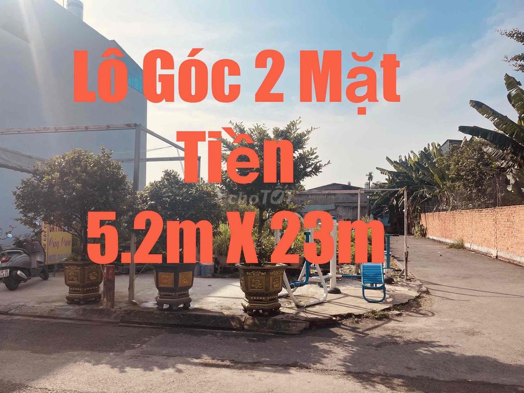 🧨LÔ GÓC 2 MẶT TIỀN- 1/ TRẦN VĂN MƯỜI VÀO 60m- Ấp 3 XTT