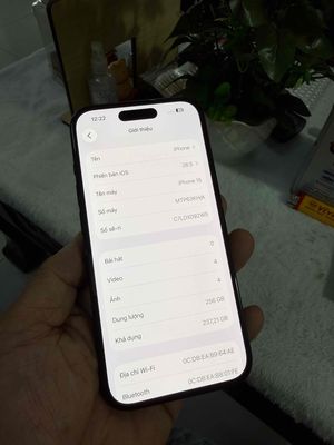 Apple iPhone 15 256GB Đen Mỹ 99% Mới