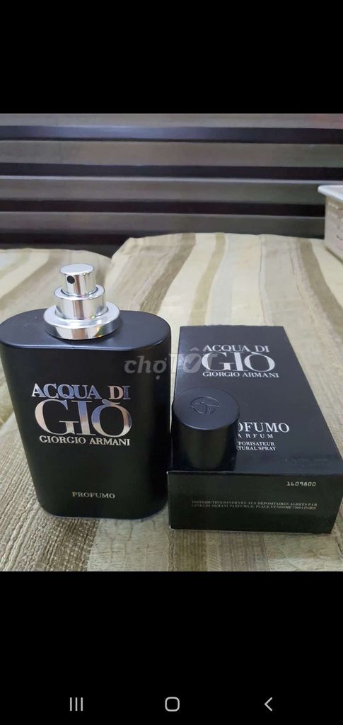 Nước hoa Giò đen Profumo 125ml