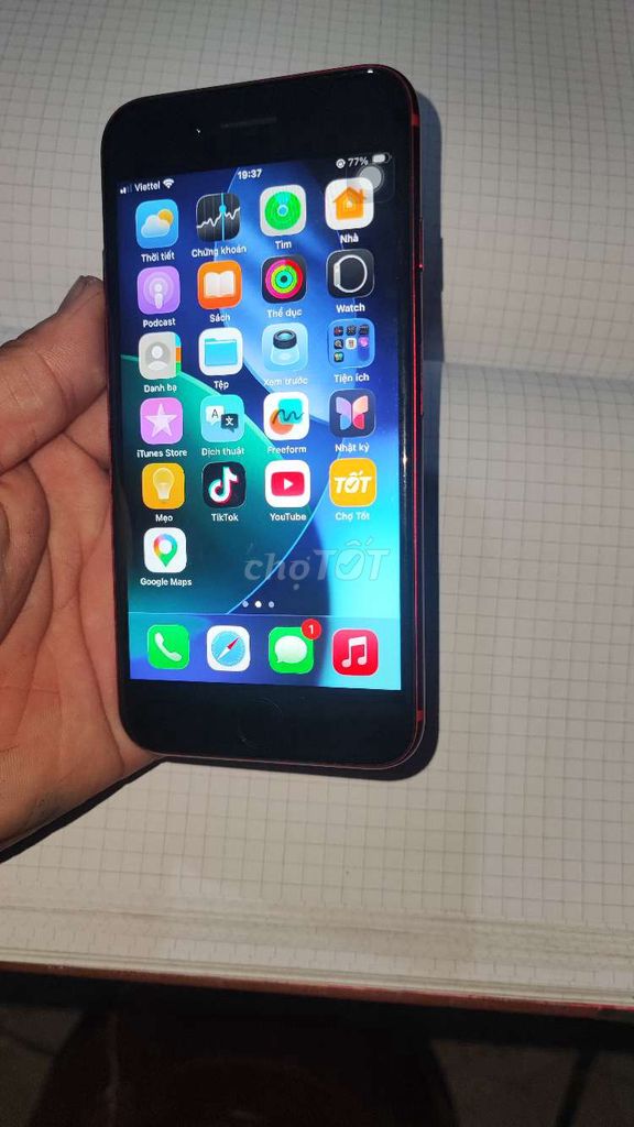 Apple iPhone SE 2020 128GB Đỏ. Mua bán Điện thoại tại Huyện Cái Bè Tiền Giang được đăng bởi Nguyễn Tuấn Kiệt hình 1