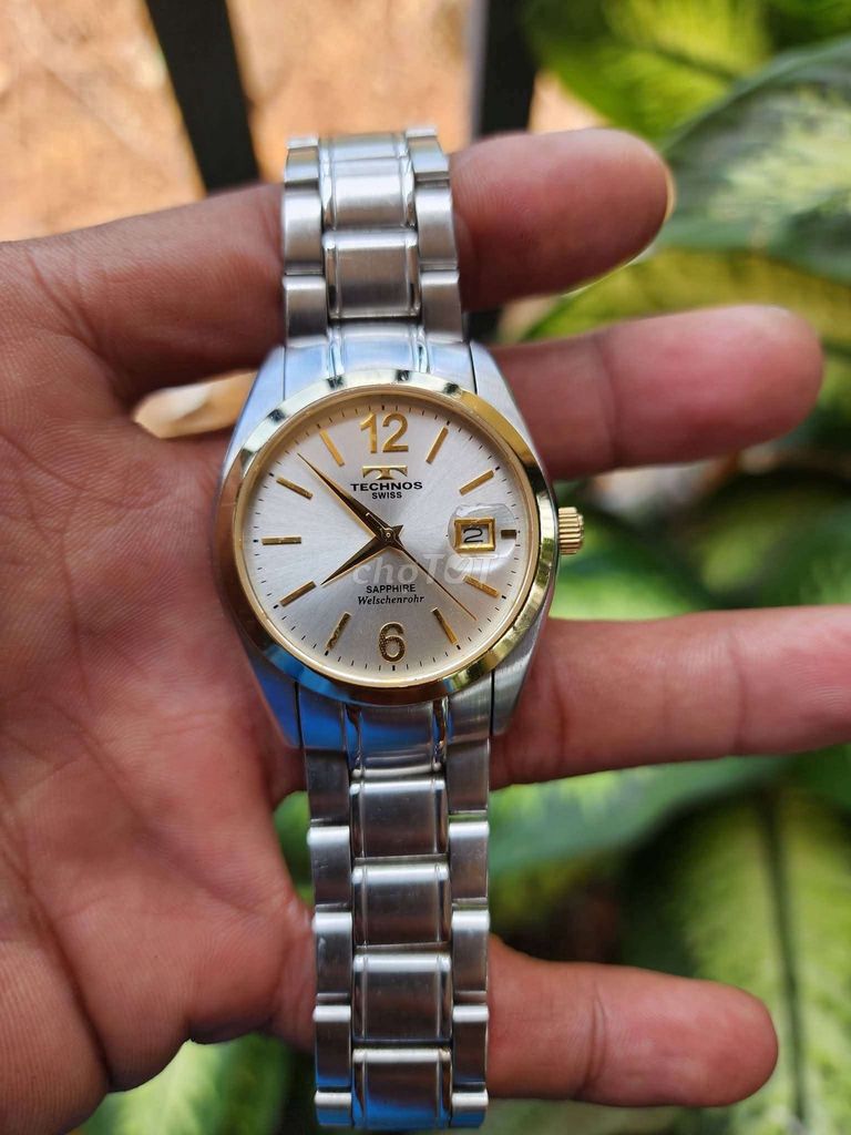Đồng hồ Technos Nam Thép không gỉ. Mua bán Đồng hồ tại Huyện Đất Đỏ Bà Rịa - Vũng Tàu được đăng bởi Nguyễn duy học hình 1