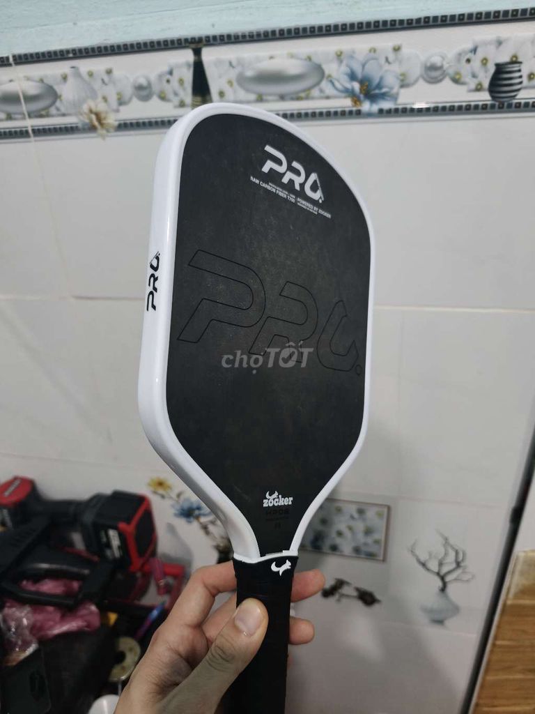 Vợt Pickleball Zocker HP06 Pro Đen trắng. Mua bán Đồ thể thao, Dã ngoại tại Thành phố Bà Rịa Bà Rịa - Vũng Tàu được đăng bởi Binh Nguyen Quoc hình 1