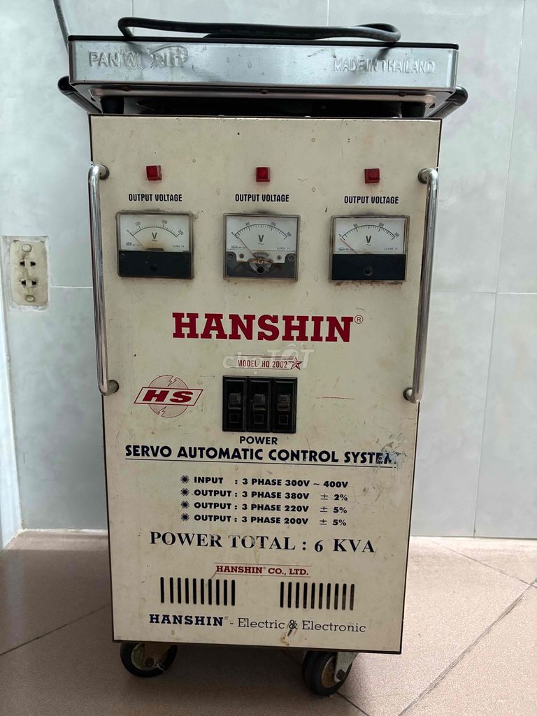 Bán Ổn Áp 3 Pha 6KVA. Mua bán Đồ chuyên dụng, Giống nuôi trồng tại Quận Tân Phú Tp Hồ Chí Minh được đăng bởi Trí Dũng hình 1