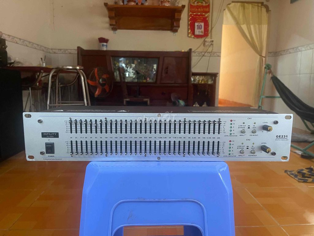 Bộ chỉnh âm INFILITY GE231 Bạc. Mua bán Tivi, Âm thanh tại Thành phố Long Xuyên An Giang được đăng bởi Đam mê hình 1