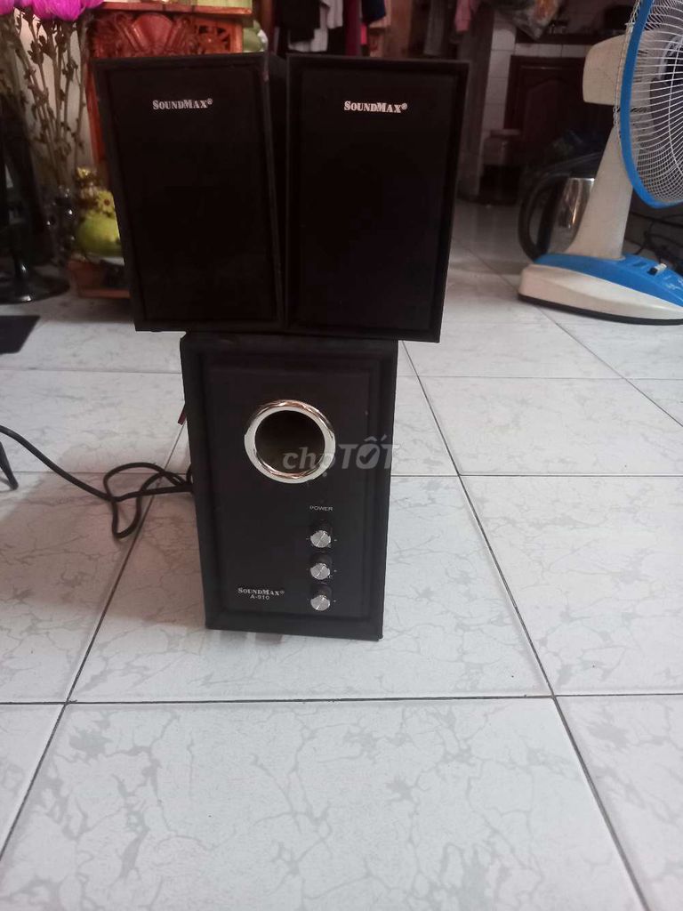 Loa Soundmax A-910 Đen còn sài ok. Mua bán Tivi, Âm thanh tại Quận Gò Vấp Tp Hồ Chí Minh được đăng bởi huy trần hình 1