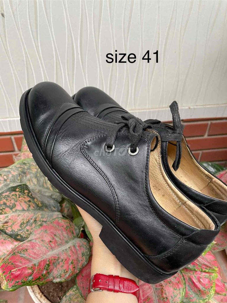 Giày nam da thật xịn xò mới đẹp size 41